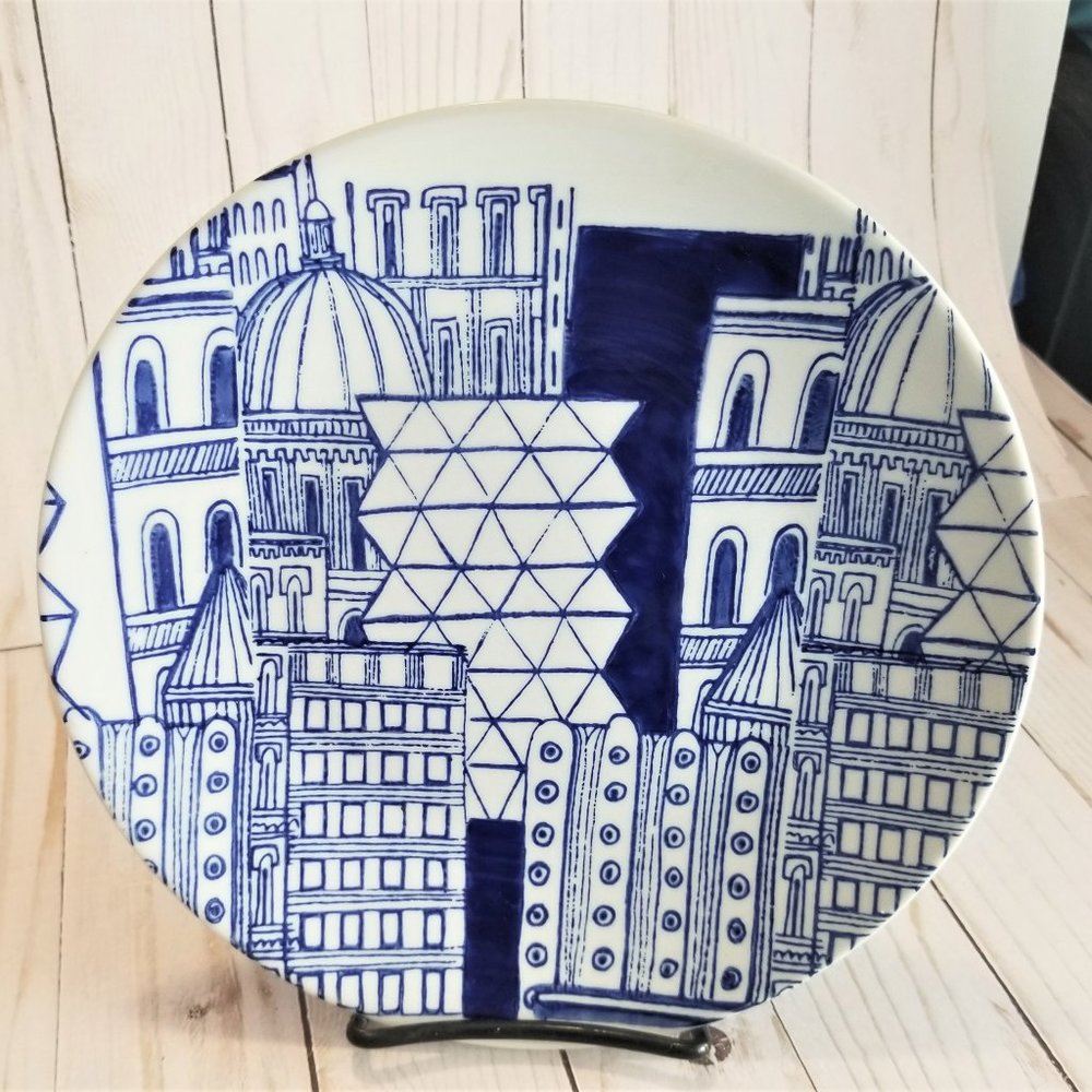 Sam Kalda for West Elm Urban City Landscapes Plate